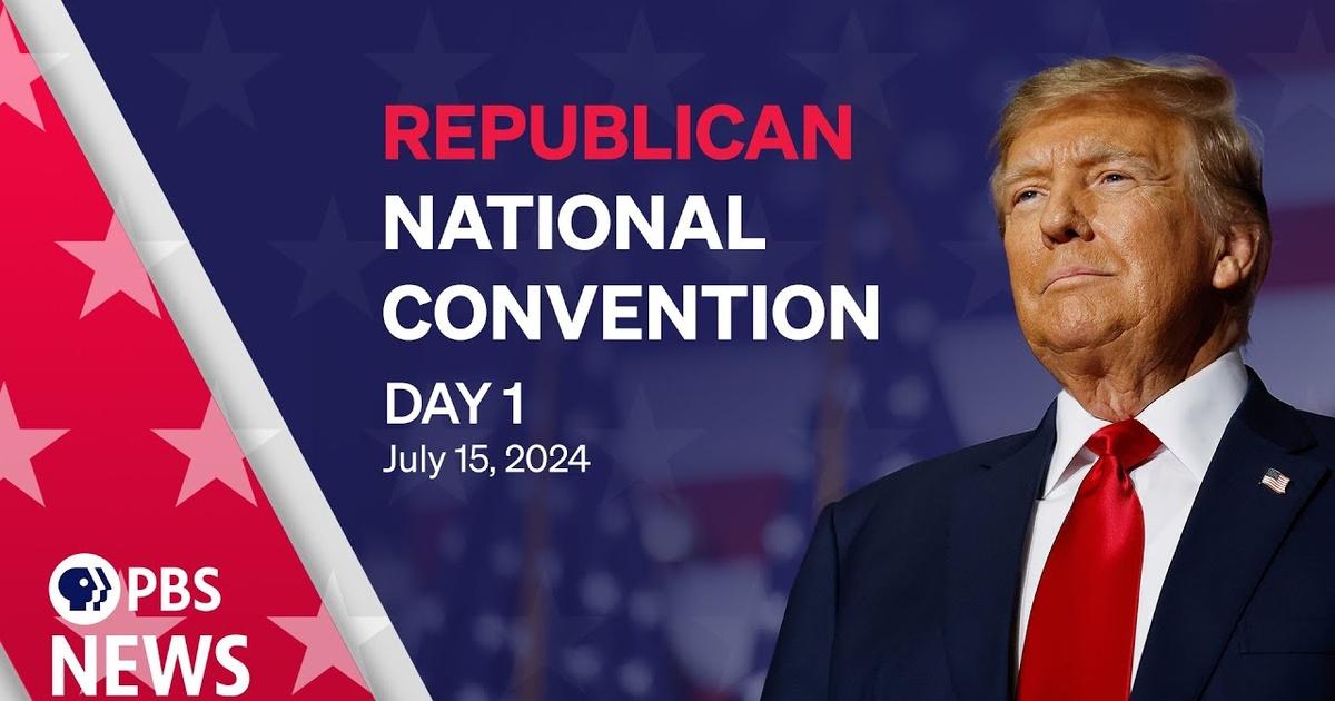 PBS News Hour | 2024 Republican National Convention | RNC Night 1 | PBS News special coverage