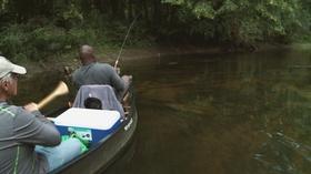 Video thumbnail: Fishing Behind The Lines Summer of the Musky - Laquan Smith