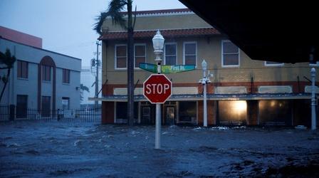 Video thumbnail: PBS NewsHour Hurricane Ian causes catastrophic damage in Florida