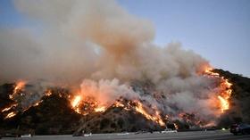 Video thumbnail: PBS NewsHour Windy conditions keep California burning--and its power out