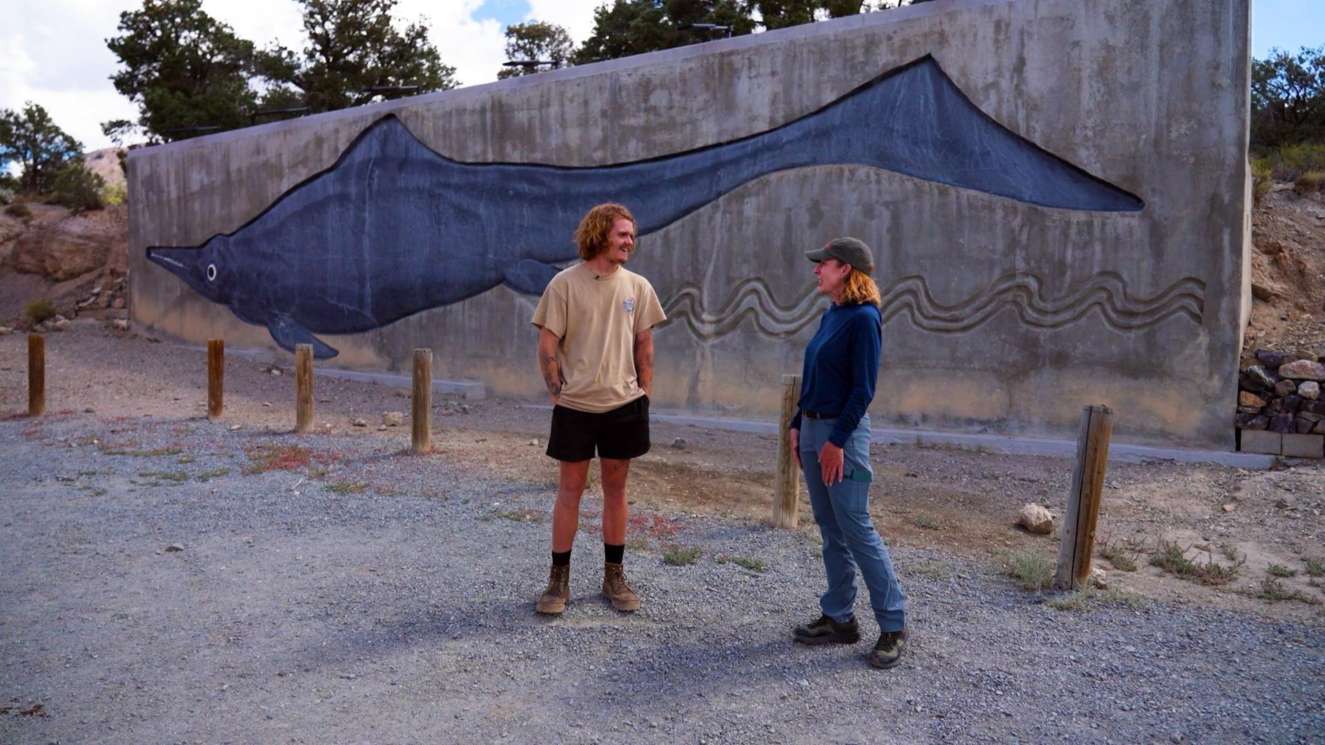 Exploring Berlin-Ichthyosaur State Park, along with a visit to Austin, NV, and a nearby hot springs.