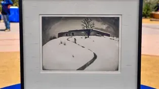Appraisal: 1934 Gene Kloss "Snow and Adobe" Etching