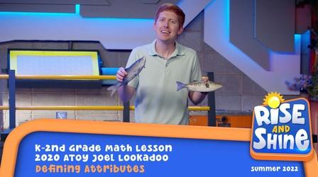 Video thumbnail: Rise and Shine Joel Lookadoo - Defining Attributes