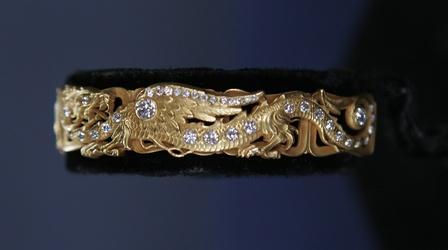 Appraisal: Rikes Brothers Gold Bracelet, ca. 1900