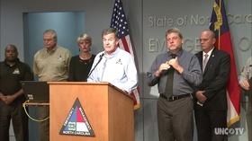 Video thumbnail: NC Emergency Management and Weather NC Gov. Cooper: Hurricane Michael: 5:05PM-10/11/18