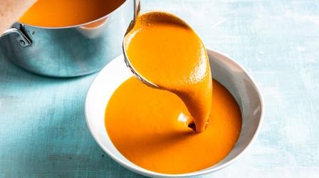Video thumbnail: America's Test Kitchen Grilled Cheese and Tomato Soup