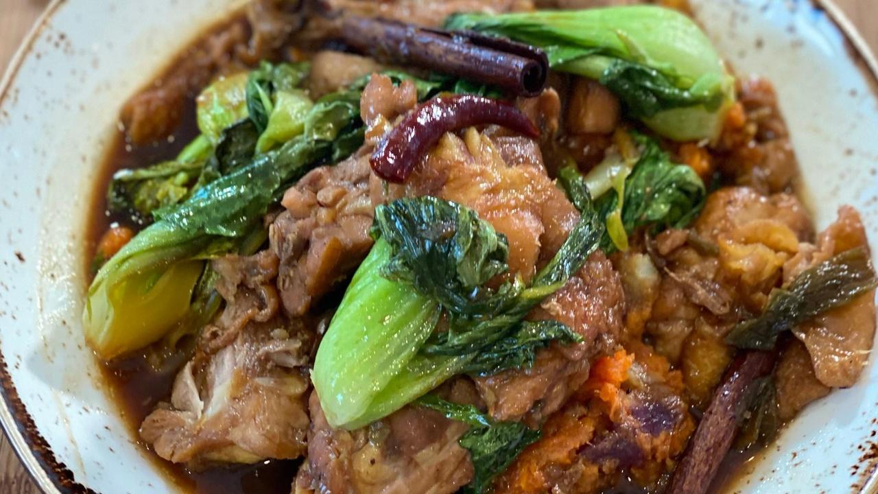 Braised Pork Shank with Miso Recipe - Andrew Zimmern