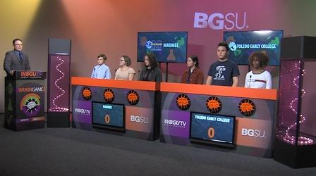 Video thumbnail: BGSU Brain Game Maumee vs Toledo Early College
