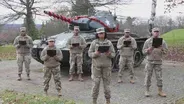 U.S. service members sing 'Little Drummer Boy'