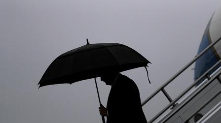 Video thumbnail: PBS NewsHour Trump tries to calm hush money storm stirred up by Giuliani