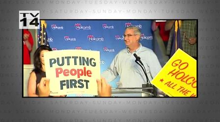 Video thumbnail: Indiana Week in Review Gov Holcomb Re-Election Campaign - July 19, 2019