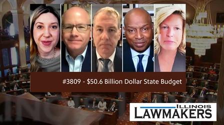 Video thumbnail: Illinois Lawmakers S38 E09: $50.6 billion dollar state budget