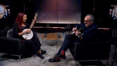 Rhiannon Giddens with Elvis Costello