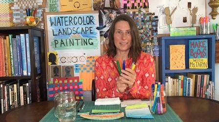 Video thumbnail: Lincoln Center Pop - Up Classroom Watercolors with Ms. Taryn