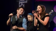 Jarrod Spector and Kelli Barrett