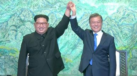 Korean leaders talk at demilitarized zone