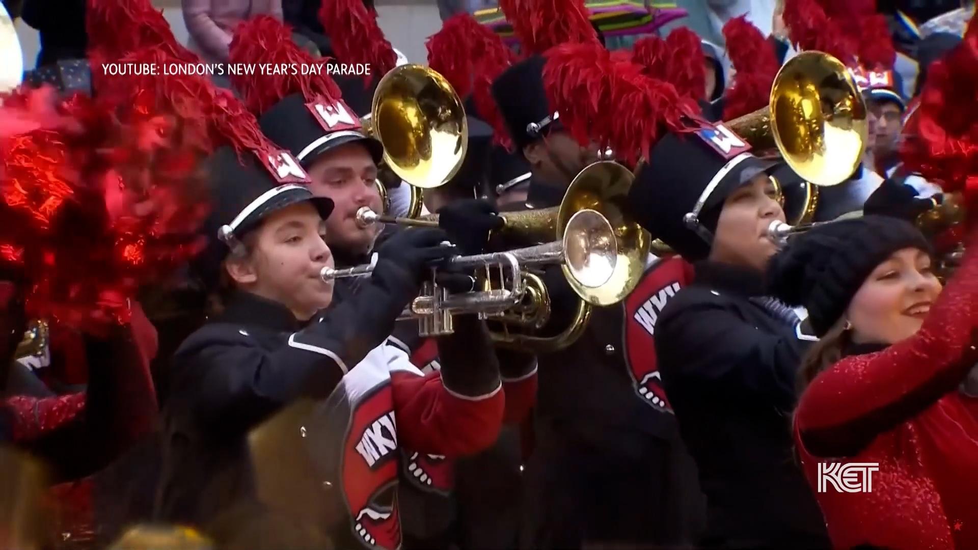 WKU Band Rings in New Year in London