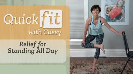 Video thumbnail: Quick Fit with Cassy Relief for Standing All Day