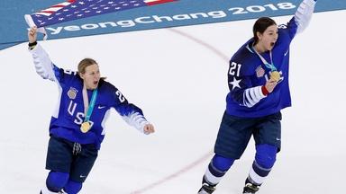 Ending 20-year Olympic drought, U.S. women’s hockey win gold