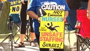 Nurses' strike at RWJ University Hospital — no deal in sight
