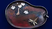 Appraisal: 1878 Tiffany Mixed-metal & Mokume Tray