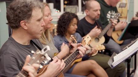 Video thumbnail: The Art Scene The Brighter Side of Life: The Midnight Ukelele Society