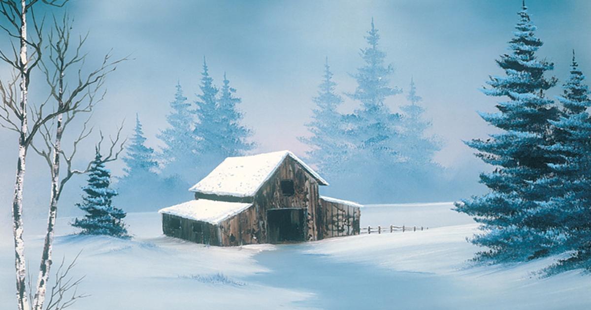 Winter Majesty - Bob Ross Painting - Fri, Jan 05 1PM at Kenwood