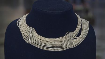 Video thumbnail: Antiques Roadshow Appraisal: Pearl & Diamond "Dog Collar" Necklace, ca. 1900