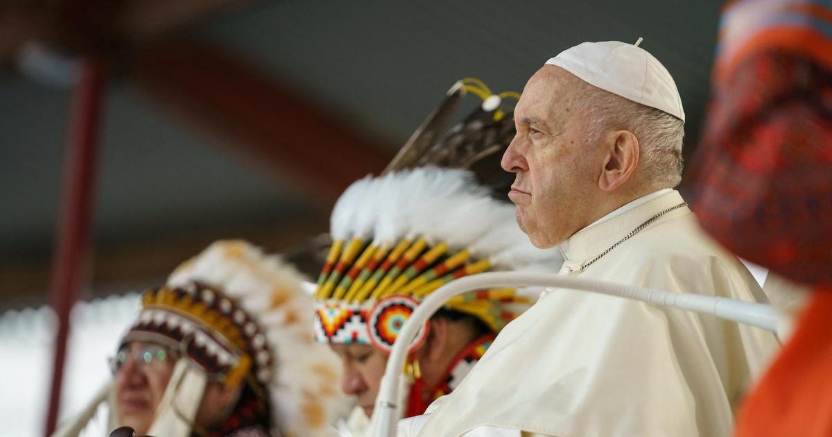 PBS News Hour | Pope apologizes for abuse at Indigenous schools in ...