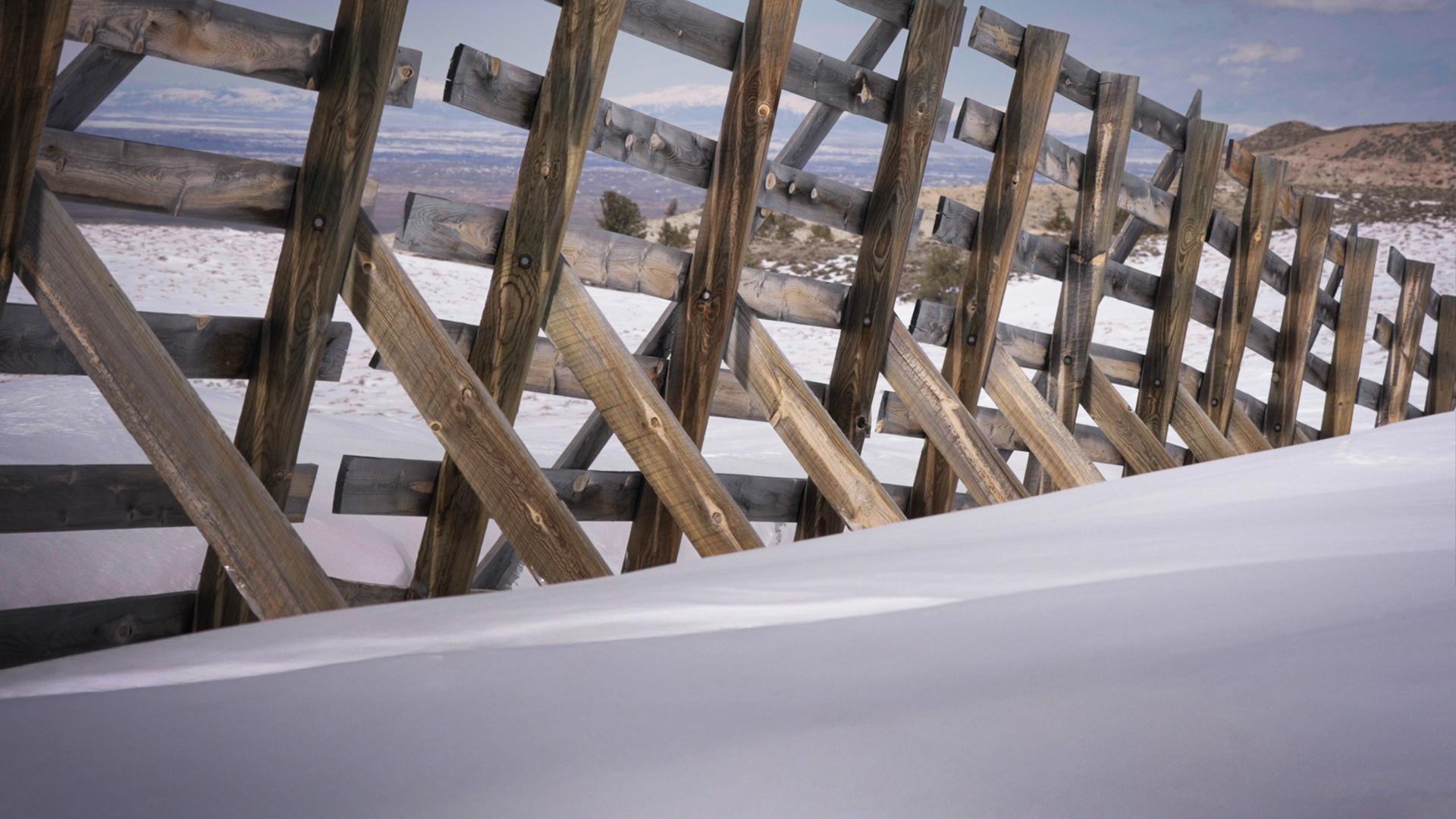 Join the Wyoming DOT's Winter Research Team to uncover the science of snow fences.