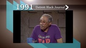 Video thumbnail: American Black Journal 1991 Detroit Black Journal Clip: Lloyd Storely