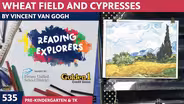 PK-TK-535: Wheat Field and Cypresses by Vincent Van Gogh