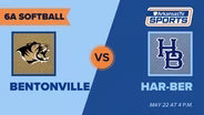 Arkansas TV Sports 2026 Softball State Finals: 6A - Bentonville vs. Har-Ber