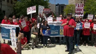 NJ reporters join one-day strike over low pay, deep cuts
