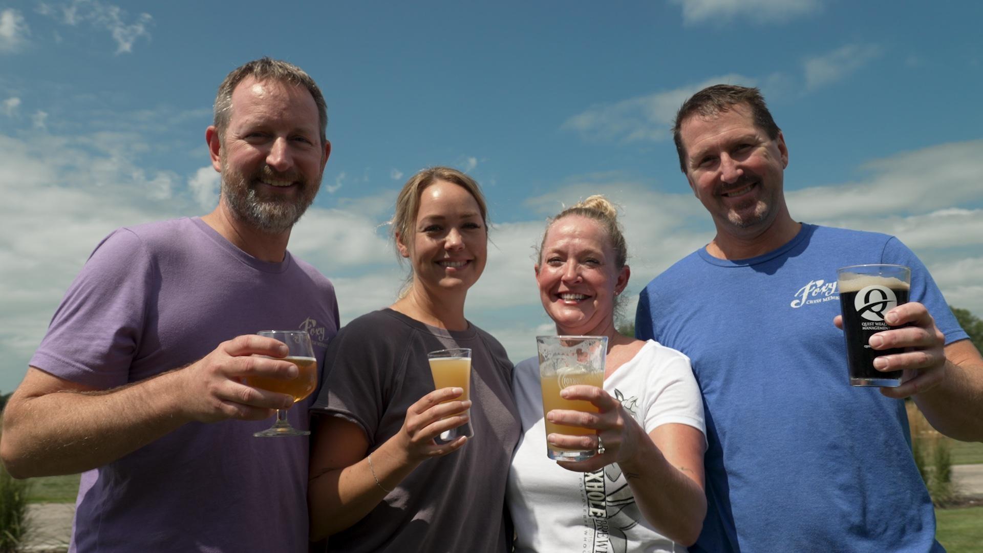 Foxhole Brewhouse's award-winning brews, Smilin’ D Arena is big time rodeo, fallen veteran art.