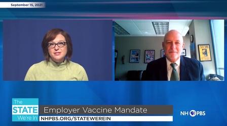 Video thumbnail: The State We're In Employer Vaccine Mandates