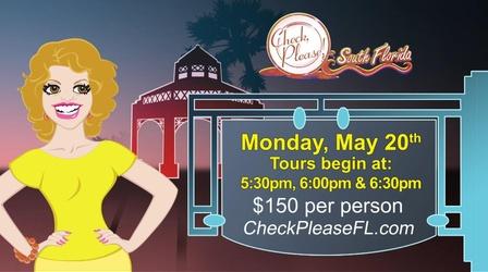 Video thumbnail: Check Please! South Florida Check, Please! Tasting Tour Event
