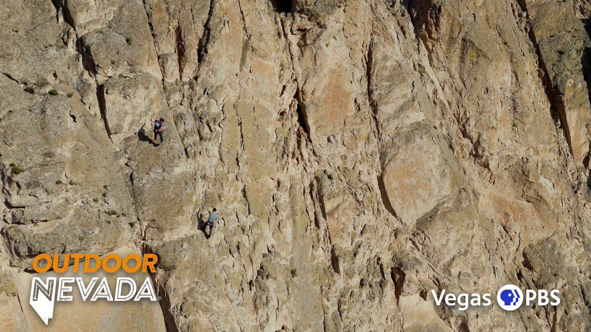 In the Caliente area, Connor visits 2 State parks, Elgin School, bikes, and rappels off a cliff.