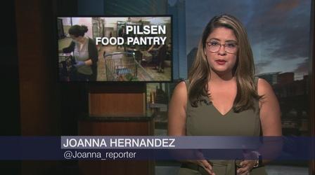 Video thumbnail: Chicago Tonight: Latino Voices Pilsen Pantry Looks to Expand, Faces Challenges