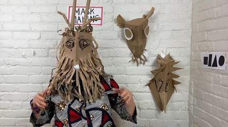 Video thumbnail: Lincoln Center Pop - Up Classroom Mask Making Workshop with Barbara Ellmann