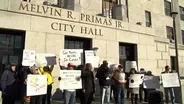 Protesters rally against proposed LNG terminal