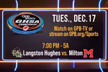 2024 GHSA 5A Football Championship: Langston Hughes vs. Milton