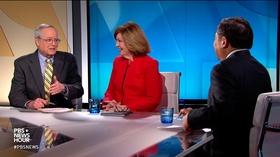 Video thumbnail: PBS NewsHour Stu Rothenberg and Susan Page on Pelosi's impeachment view