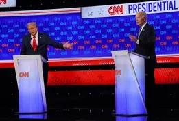 Fact-checking the claims Biden, Trump made during the debate