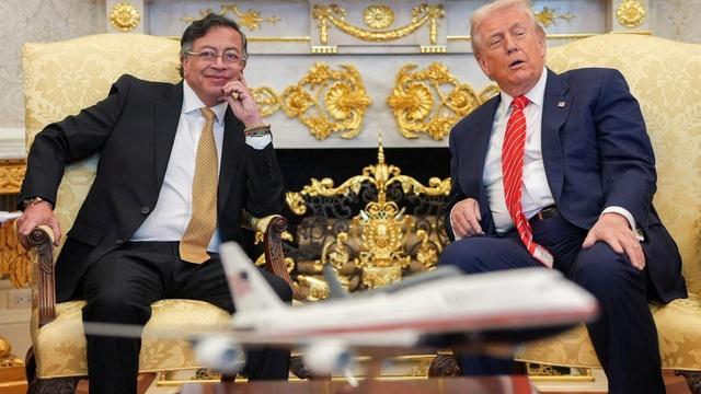 Colombian president's meeting with Trump defuses tensions