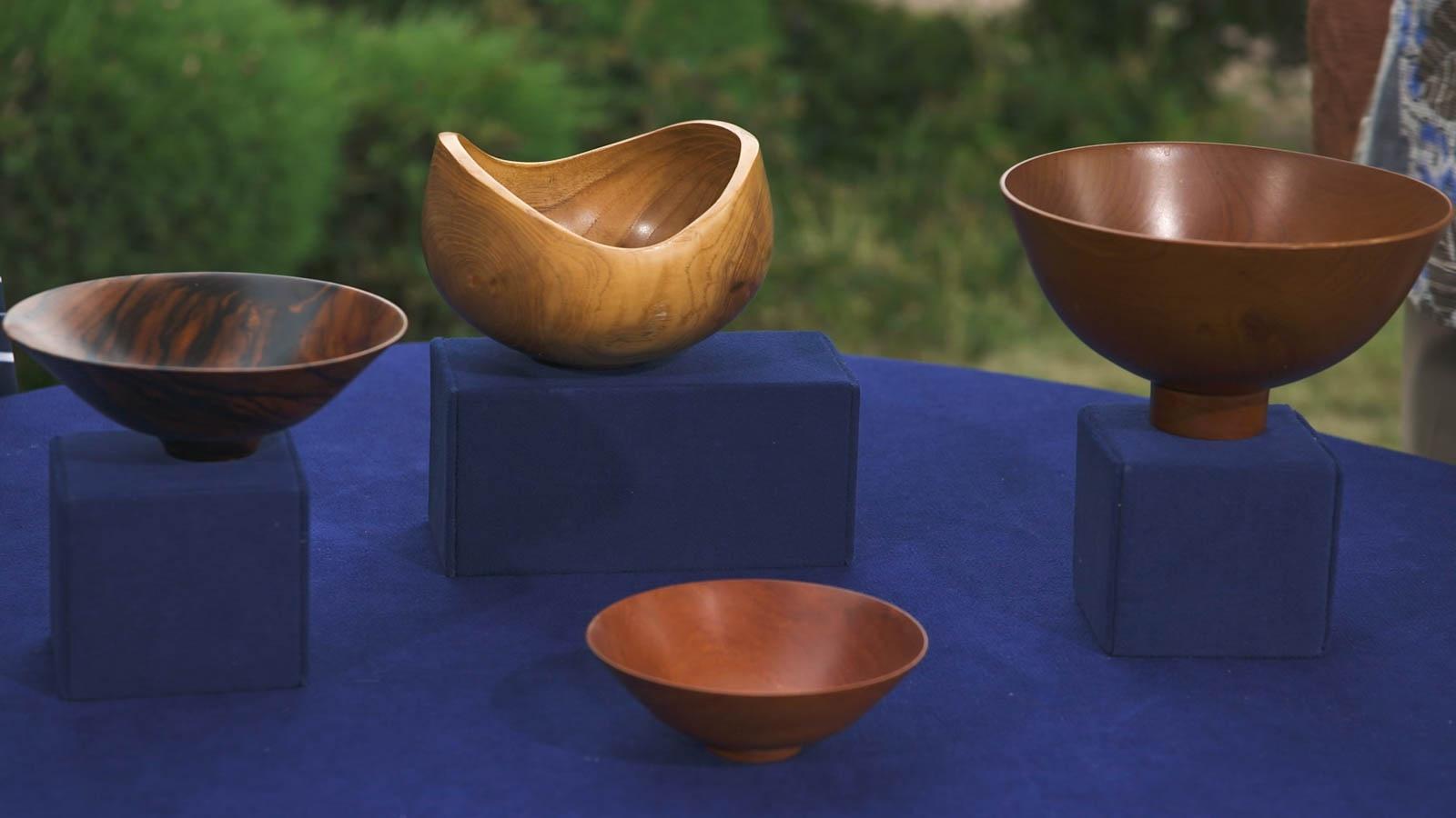 Appraisal: Bob Stocksdale Turned-wood Bowls, Ca. 1990 | Antiques ...