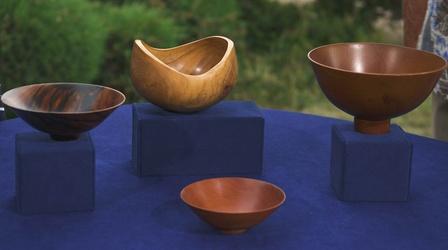 Video thumbnail: Antiques Roadshow Appraisal: Bob Stocksdale Turned-wood Bowls, ca. 1990