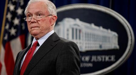 Video thumbnail: PBS NewsHour What we know about Sessions’ questioning in the Russia probe