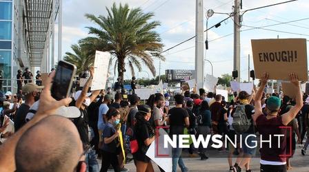 Video thumbnail: NewsNight Protests in Central Florida over the death of George Floyd
