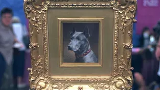 Appraisal: Carl Reichert Dog Portrait, ca. 1900